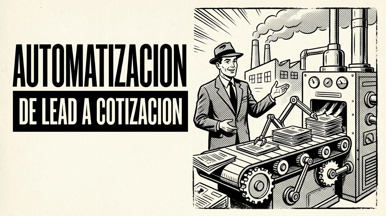 Automatización de Marketing para Fabricantes: De Lead a Cotización en Piloto Automático