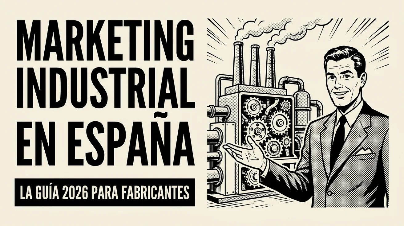 Marketing industrial en España: la guía 2026 para fabricantes