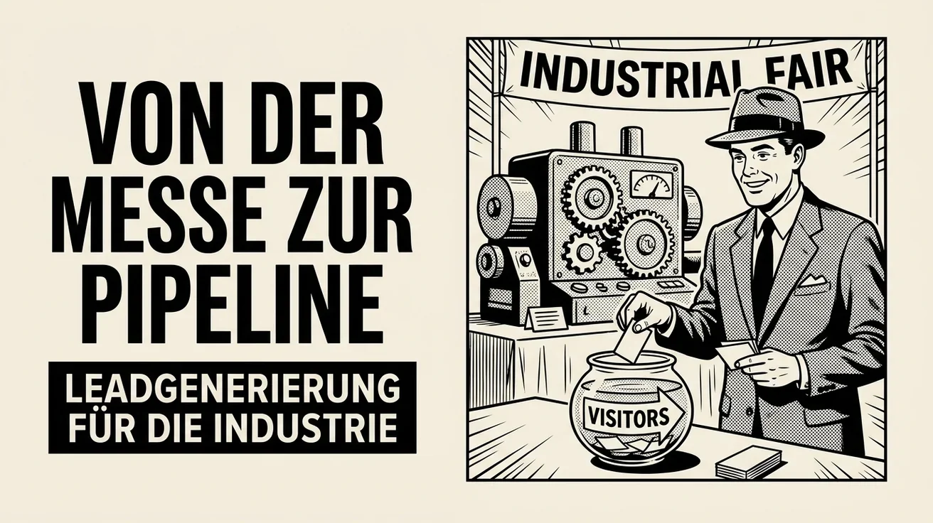 Leadgenerierung für Industrieunternehmen: Von der Messe zur Pipeline