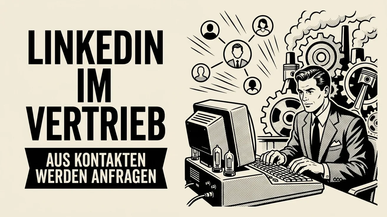 LinkedIn für Vertriebsteams in der Fertigung: Wie aus Kontakten Anfragen werden