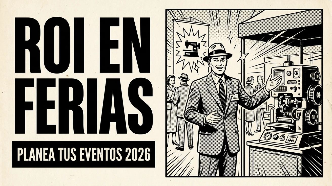 ROI en ferias industriales: cómo deben planear los fabricantes sus eventos en 2026